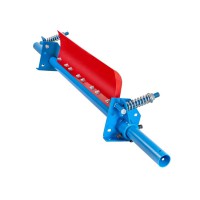 无动力滚刷清扫器 清洁输送带装置 聚氨酯刮板清扫皮带设备